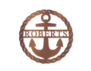 Anchor Rope Monogram