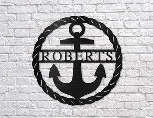 Anchor Rope Monogram