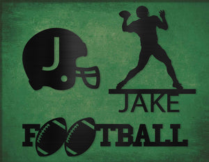 Personalized Football Combo