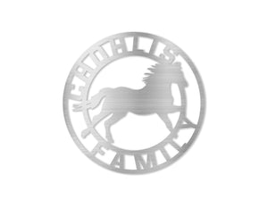 Horse Ring Monogram