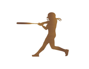 Softball Batter Wall Decor