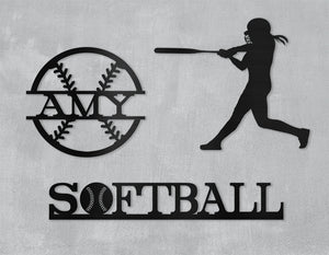 Personalized Softball Combo