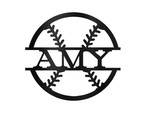 Softball Monogram