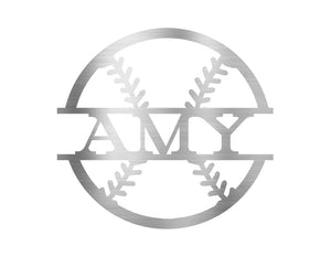 Softball Monogram