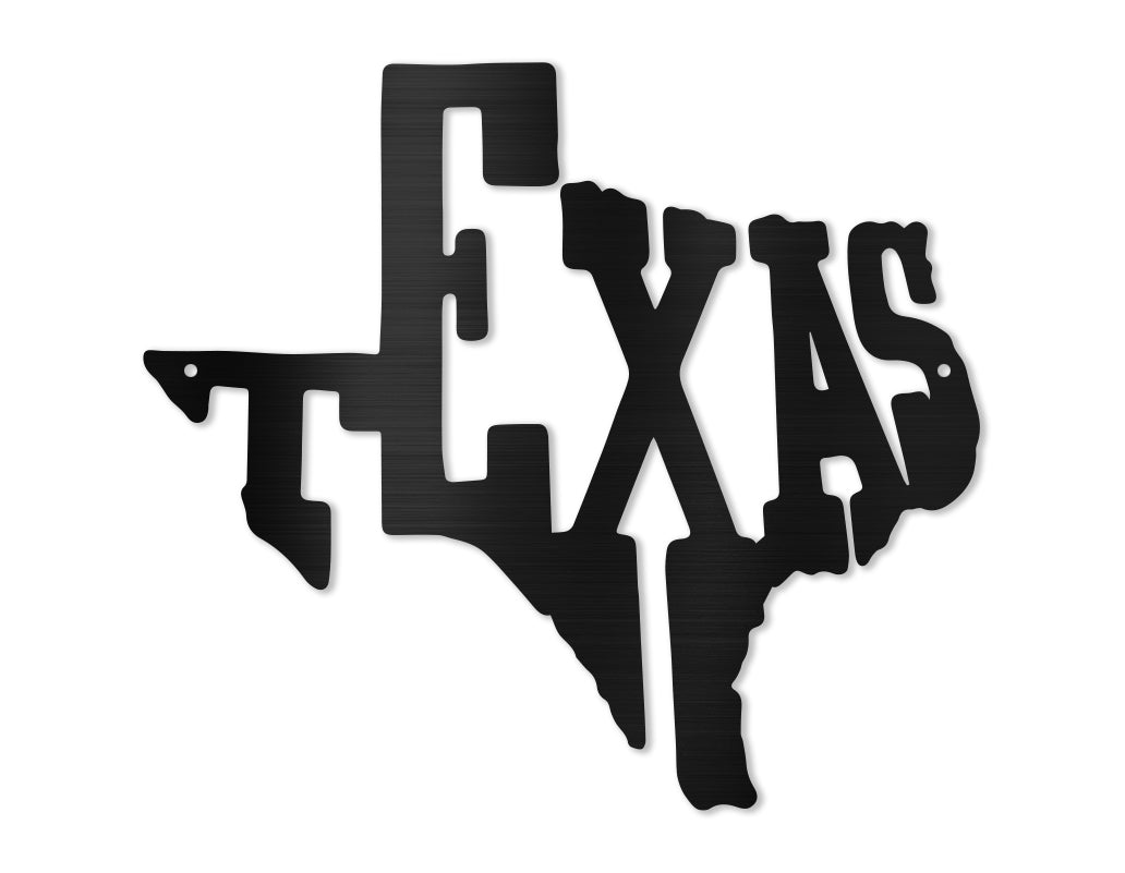 Texas Metal Sign