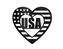 Load image into Gallery viewer, USA Heart
