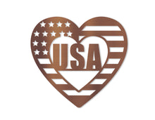 Load image into Gallery viewer, USA Heart
